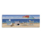 30" x 10" Dogs Perfect Beach Day Canvas Wall Art