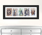 Beach 2 Black Framed Print Wall Art