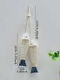 Rustic Wooden Fish Wall Decor - Nautical Ornament by UNIQUE FINDS, Ready to Hang